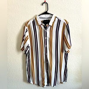 Cactus Man - Color Striped - Short Sleeve Shirt